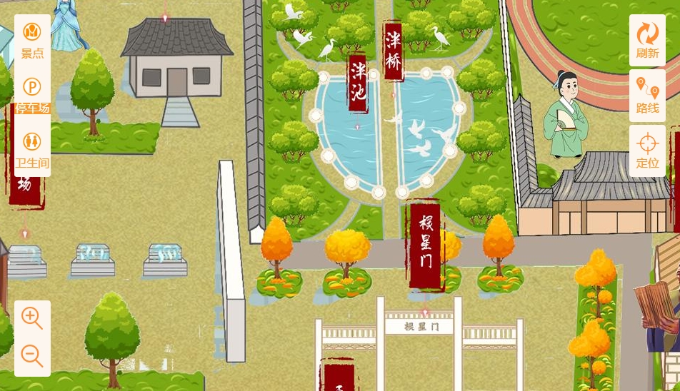 玉田手绘地图景区语音讲解导览系统：智慧景区建设的基石